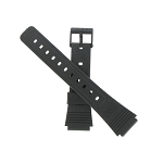 18mm Black Casio Watch Band