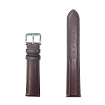 Dark Brown Smooth & Soft Genuine Leather Band (12mm-26mm) 