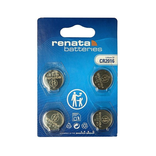 Renata CR2016 Lithium Battery 3V