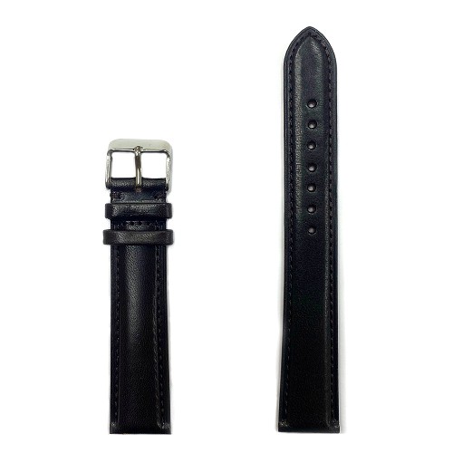 Extra Long Dark Brown Smooth & Soft Genuine Leather Band (12mm-28mm)