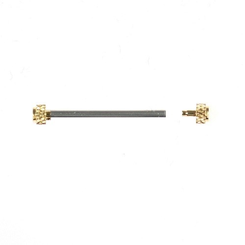 1.5mm Stainless Steel Pressure Lug - Gold (12mm-30mm)