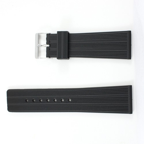 Rubber Plastic Diver Band in Casio & Seiko styles (28mm)