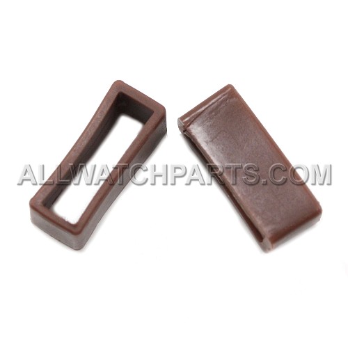 Brown PVC Strap Keeper (16mm-30mm)