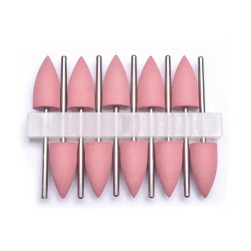 Silicone Polishing Bullet Fine Burs  