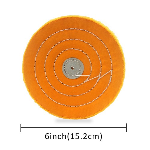 Yellow Polishing Buffing Wheel 6inch