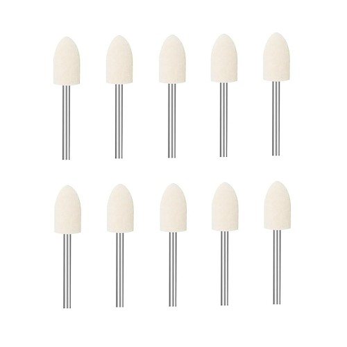 Wool Felt Bullet Polishing Bits 10mm