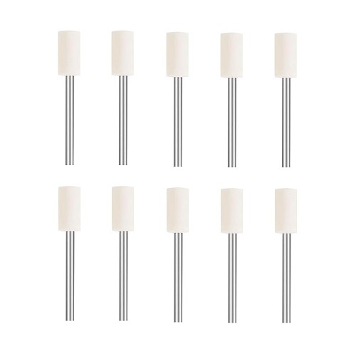 Wool Felt Cylinder Polishing Bits 8mm